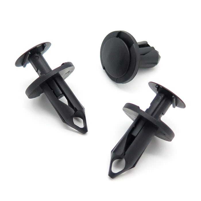 Push Fit Black Plastic Trim Clip, Jaguar JDE12870 - VehicleClips