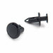 Push Fit Black Plastic Trim Clip, Jaguar JDE12870 - VehicleClips