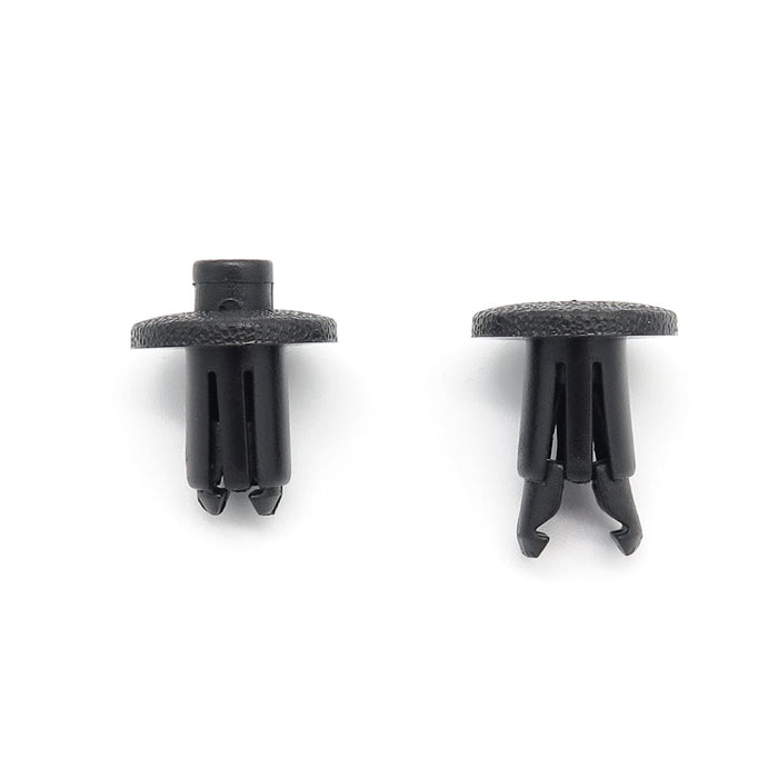 Push Fit Plastic Bumper Clip, 9mm Hole, Black, Toyota 90467 - 09139 - VehicleClips