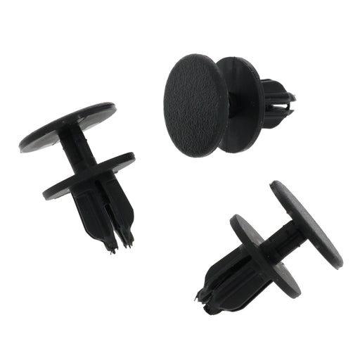 Push Fit Plastic Clip for VW Transporter T7 Van Lining, Black - VehicleClips