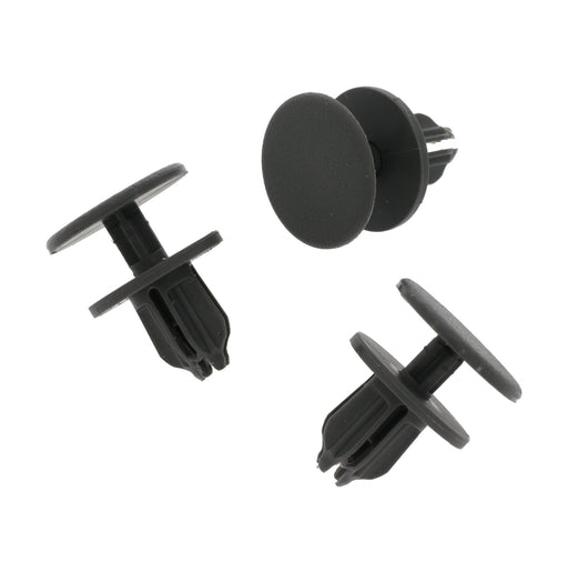 Push Fit Plastic Clip for VW Transporter T7 Van Lining, Dark Grey - VehicleClips