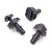 Push Fit Plastic Fastener, Toyota 9046707222, 90467 - 07222 - VehicleClips