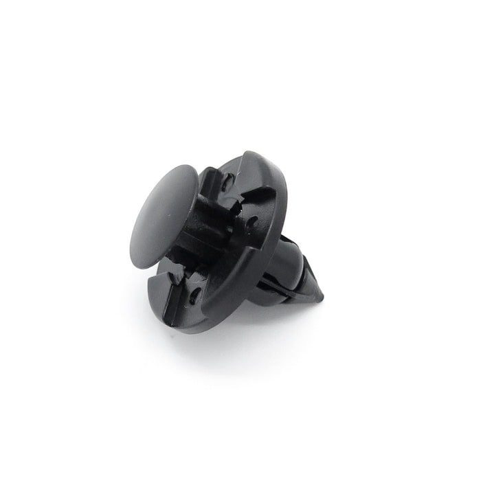 Push Fit Plastic Rivet, 8mm Hole, 20mm Collar, Black, Type A, Maxus C00059723 - VehicleClips