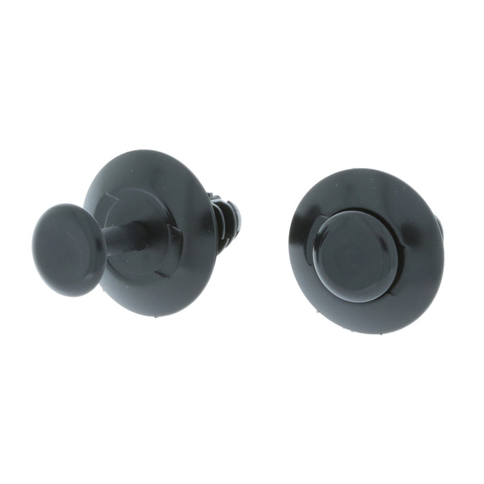 Push Fit Plastic Rivet, 8mm Hole, Black, Skoda N91158501 - VehicleClips