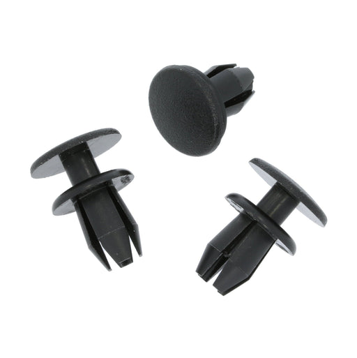 Push Fit Plastic Rivet, Black, BMW 07147136172 - VehicleClips