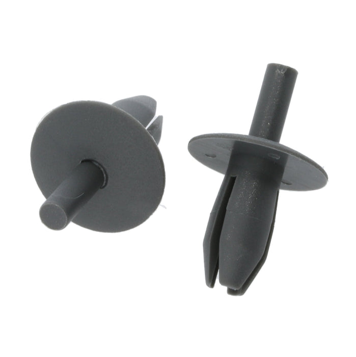 Push Fit Plastic Rivet, Grey, VW 171885767, 171 885 767 - VehicleClips