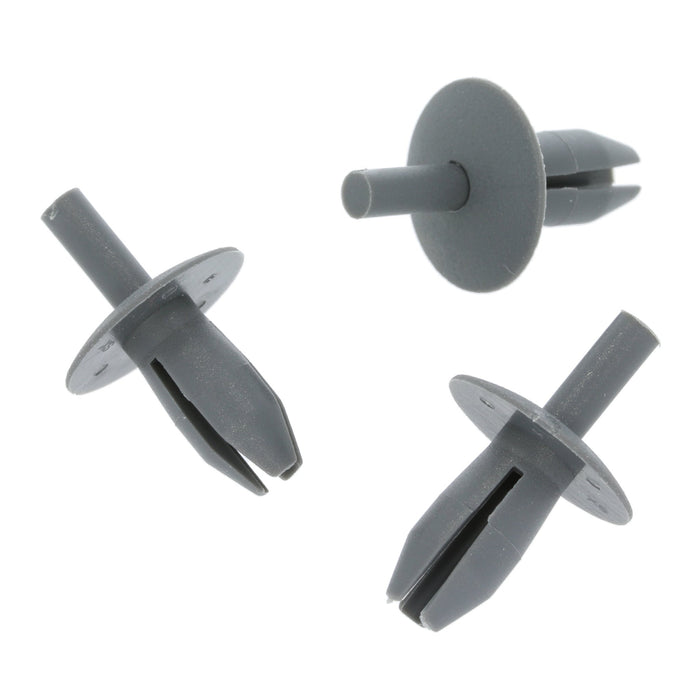 Push Fit Plastic Rivet, Grey, VW 171885767, 171 885 767 - VehicleClips