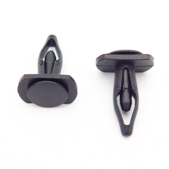 Rectangular Collared 5mm Trim Clips, Volkswagen 1K0807300 - VehicleClips