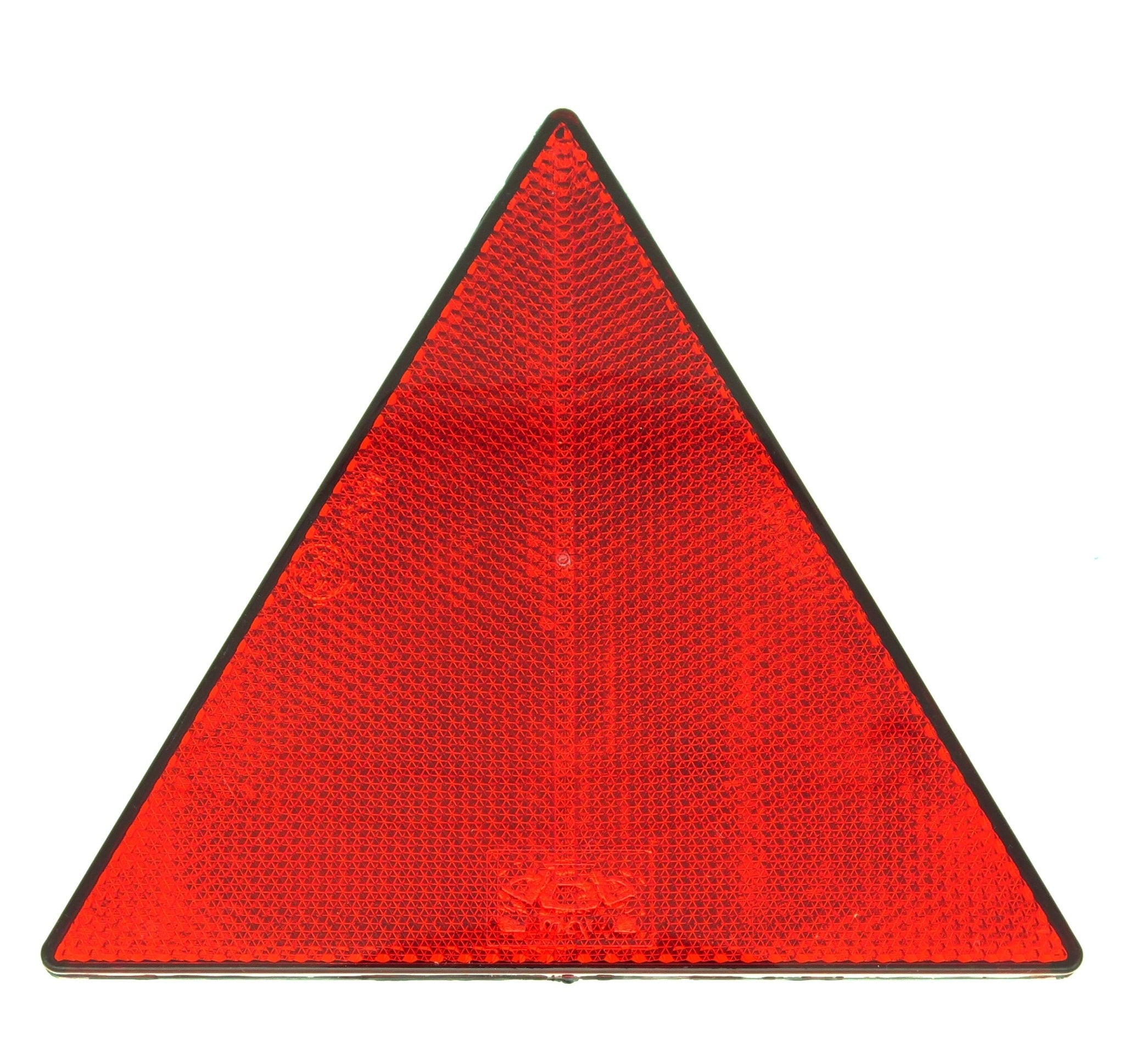 Red Self Adhesive Triangular Trailer & Caravan Reflector — VehicleClips