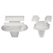 Restagraf - Door Sill Trim Clip (Pack of 6 Pieces) - Citroen 1606425680 - VehicleClips
