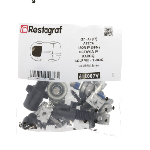 Restagraf Engine Undertray Fastener Kit for Audi Q2 and Audi A3 (Mk4) - VehicleClips