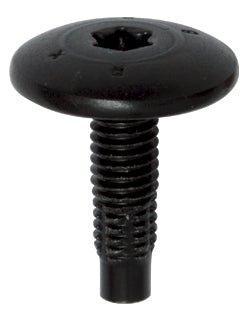 Restagraf - Extra Large Dome Head Black Screw M6 - 1.00 X 20 mm Bodywork (Pack of 15 Pieces) - Vauxhall 722149 - VehicleClips