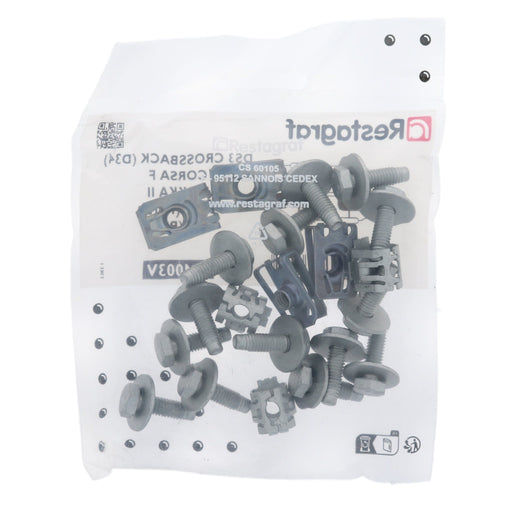 Restagraf Full Engine Undertray Fixings & Fasteners - Fitting Kit, 2008 208 208 (06.2019 →) 2008 (08.2019 →) , Peugeot - VehicleClips