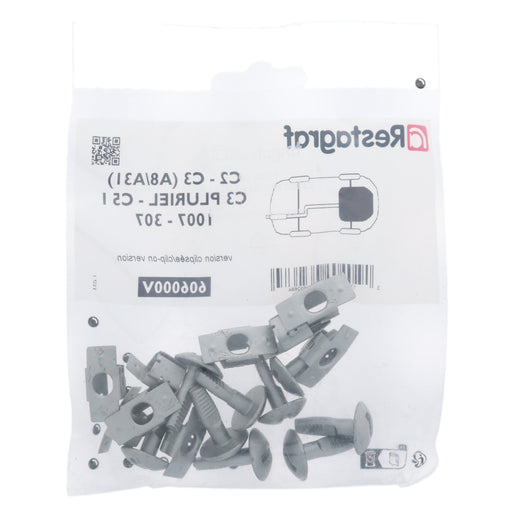 Restagraf Full Engine Undertray Fixings & Fasteners- Fitting Kit, 307 (04.2001 → 06.2008) 1007 (03.2005 → 07.2010) , Peugeot - VehicleClips