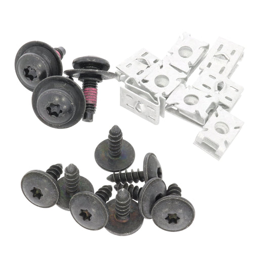 Restagraf Full Engine Undertray Fixings & Fasteners- Fitting Kit, Golf Golf Jetta Caddy Caddy (03.2004 → 12.2020) M6 ScrewGolf (11.2003 → 10.2009) Golf (10.2008 → 06.2013) Jetta (09.2005 → 01.2011) , Volkswagen - VehicleClips