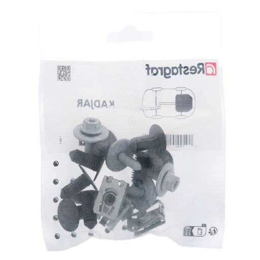 Restagraf Full Engine Undertray Fixings & Fasteners- Fitting Kit, Kadjar (06.2015 → 12.2022) , Renault - VehicleClips
