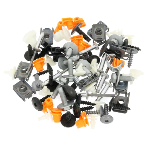 Restagraf Full Front Bumper Fixings & Fasteners- Fitting Kit, Doblo Doblo (09.2018 →) , Fiat 1684528480 - VehicleClips