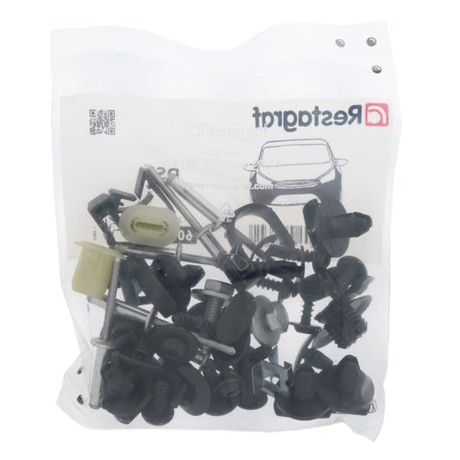 Restagraf Full Front Bumper Fixings & Fasteners- Fitting Kit, DS3 (11.2009 → 02.2016) , Citroen 1611705780 - VehicleClips