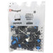 Restagraf Full Front Bumper Fixings & Fasteners- Fitting Kit, Ducato (06.2014 →) , Fiat - VehicleClips