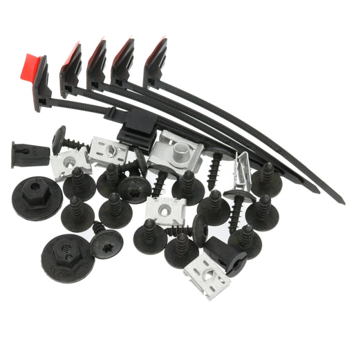 Restagraf Full Front Bumper Fixings & Fasteners - Fitting Kit, Golf Golf (03.2020 →) , Volkswagen 5H0898623 , 5H0 898 623 - VehicleClips