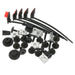 Restagraf Full Front Bumper Fixings & Fasteners - Fitting Kit, Golf Golf (03.2020 →) , Volkswagen 5H0898623 , 5H0 898 623 - VehicleClips