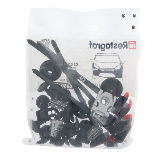 Restagraf Full Front Bumper Fixings & Fasteners- Fitting Kit, Golf Golf (03.2020 →) , Volkswagen 5H0898623, 5H0 898 623 - VehicleClips