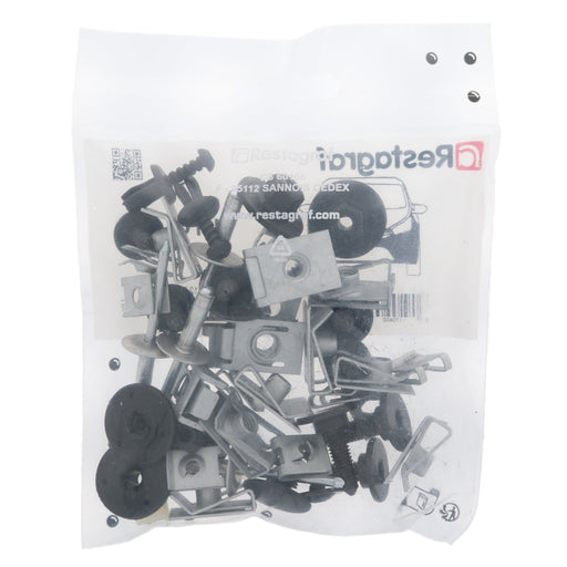 Restagraf Full Front Bumper Fixings & Fasteners- Fitting Kit, MiTO (09.2008 → 12.2018) , Alfa Romeo - VehicleClips