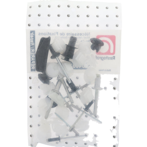 Restagraf Full Front Door Fixings & Fasteners Kit, 106 (09.1991 → 07.2003) 106 (09.1991 → 07.2003) 106 (09.1991 → 07.2003) 106 (09.1991 → 07.2003) , Peugeot 699451 - VehicleClips