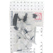 Restagraf Full Front Door Fixings & Fasteners Kit, 106 (09.1991 → 07.2003) 106 (09.1991 → 07.2003) 106 (09.1991 → 07.2003) 106 (09.1991 → 07.2003) , Peugeot 699451 - VehicleClips