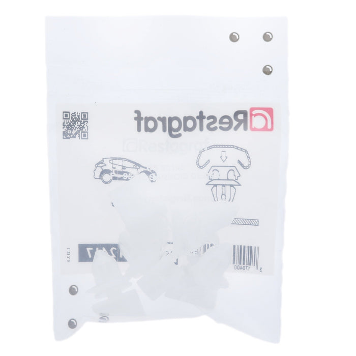 Restagraf - Moulding Clip Ø 9 Mm Rocker Panel (Pack of 5 Pieces) - Ford 1683812 - VehicleClips