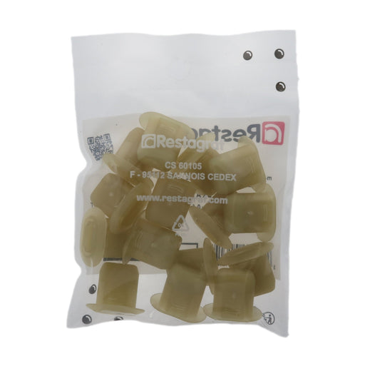 Restagraf - Plastic Nut Ø 4,2 mm Interior And Exterior Trim (Pack of 15 Pieces) - Vauxhall 9161907 - VehicleClips