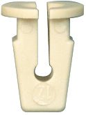Restagraf - Plastic Nut Ø 4,2 mm Interior And Exterior Trim (Pack of 15 Pieces) - Volkswagen 165827592 / 165 827 592 - VehicleClips