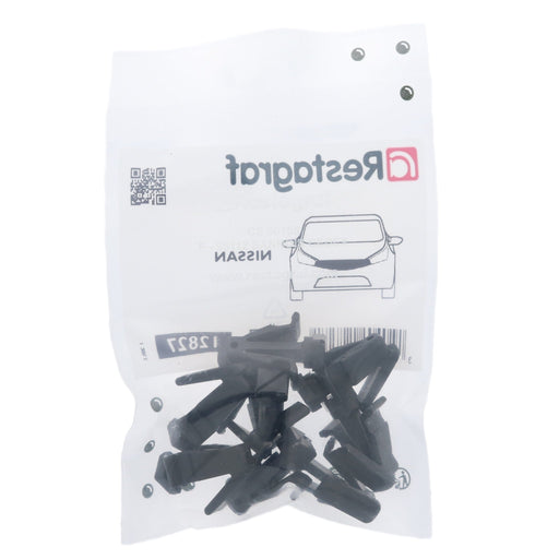 Restagraf - Trim Clip Front Grille (Pack of 8 Pieces) - Nissan 768820M060 / 76882 - 0M060 - VehicleClips