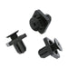 Screw Fit Plastic Clip, 10mm Hole, Square Collar, Honda 91514TG1T01, 91514 - TG1 - T01 - VehicleClips