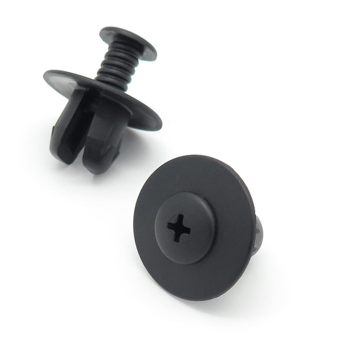 Screw Fit Plastic Clip, 12mm Hole - BMW 51717001494, 07147282845 / 51 71 7 001 494, 07 14 7 282 845 - VehicleClips