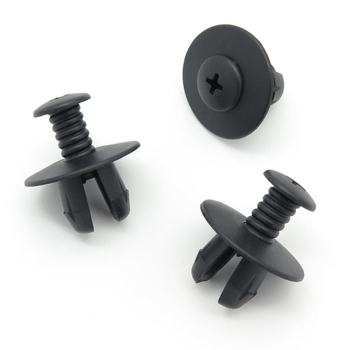 Screw Fit Plastic Clip, 12mm Hole - BMW 51717001494, 07147282845 / 51 71 7 001 494, 07 14 7 282 845 - VehicleClips