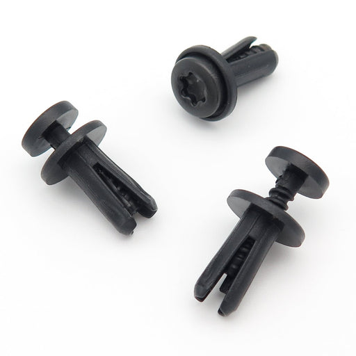 Screw Fit Plastic Trim Clip, 6mm Hole, Renault 7703072261 , 77 03 072 261 - VehicleClips