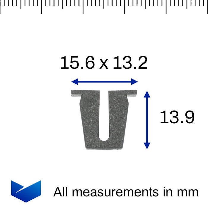 Screw Grommet for Bumper, Trims and Lighting, Ford 6078784 - VehicleClips