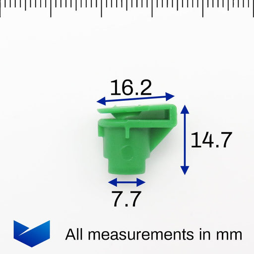 Screw Grommet for Trim Panels, Peugeot 1680522880 - VehicleClips