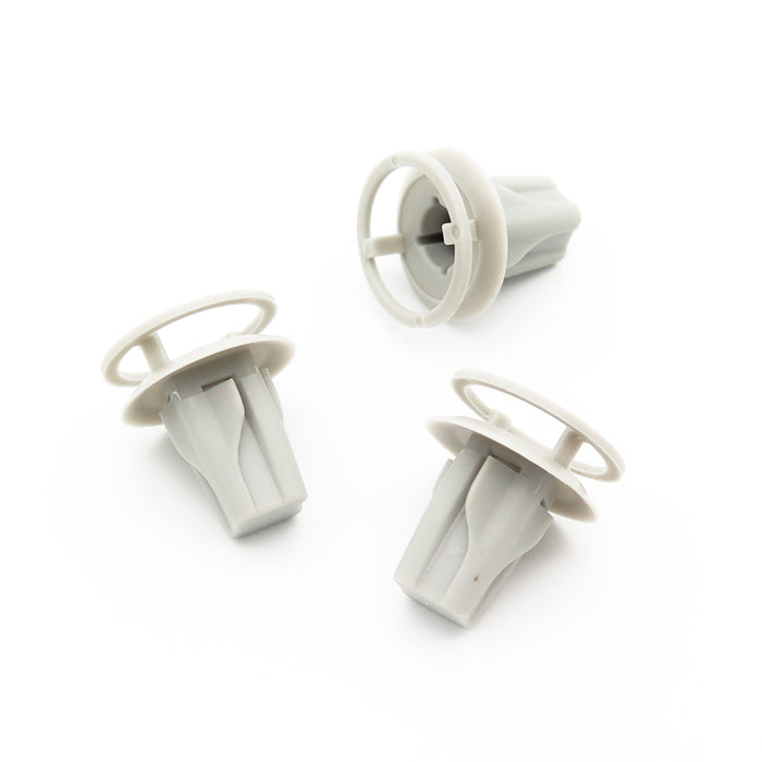 Screw Grommet, Grey, Toyota 9018906114 - VehicleClips