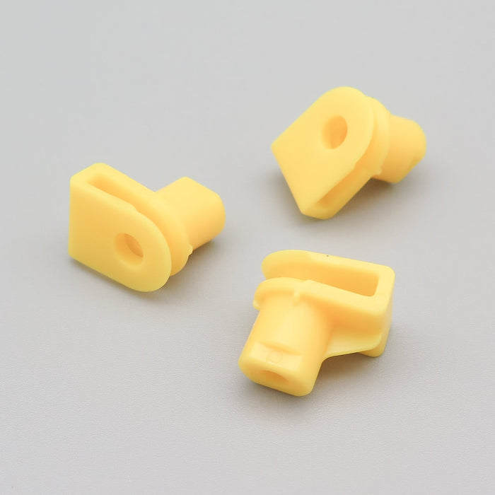Screw Grommet, Yellow, Jaguar T4A6202 - VehicleClips