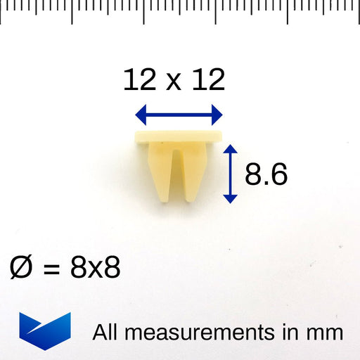 Screw Locknut / Grommet, Hyundai 1491005000 - VehicleClips