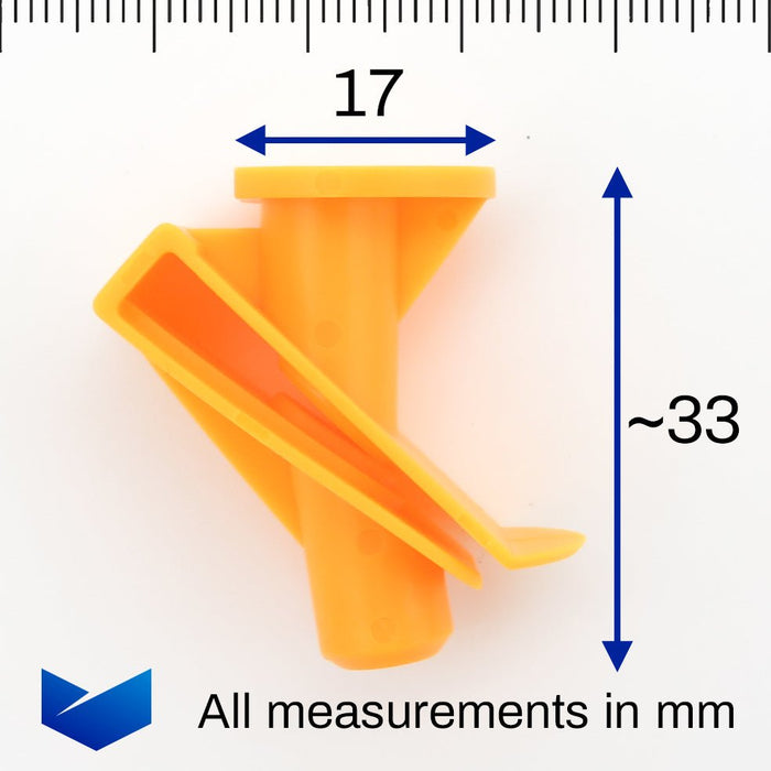 Smart Fortwo 450/451 Undertray Clips, A0019913970 - VehicleClips