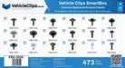 SmartBox Common Automotive Bodywork Screws & Bolts - VehicleClips
