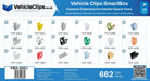 SmartBox Common Automotive Fasteners For Interior Fascia Trims - VehicleClips