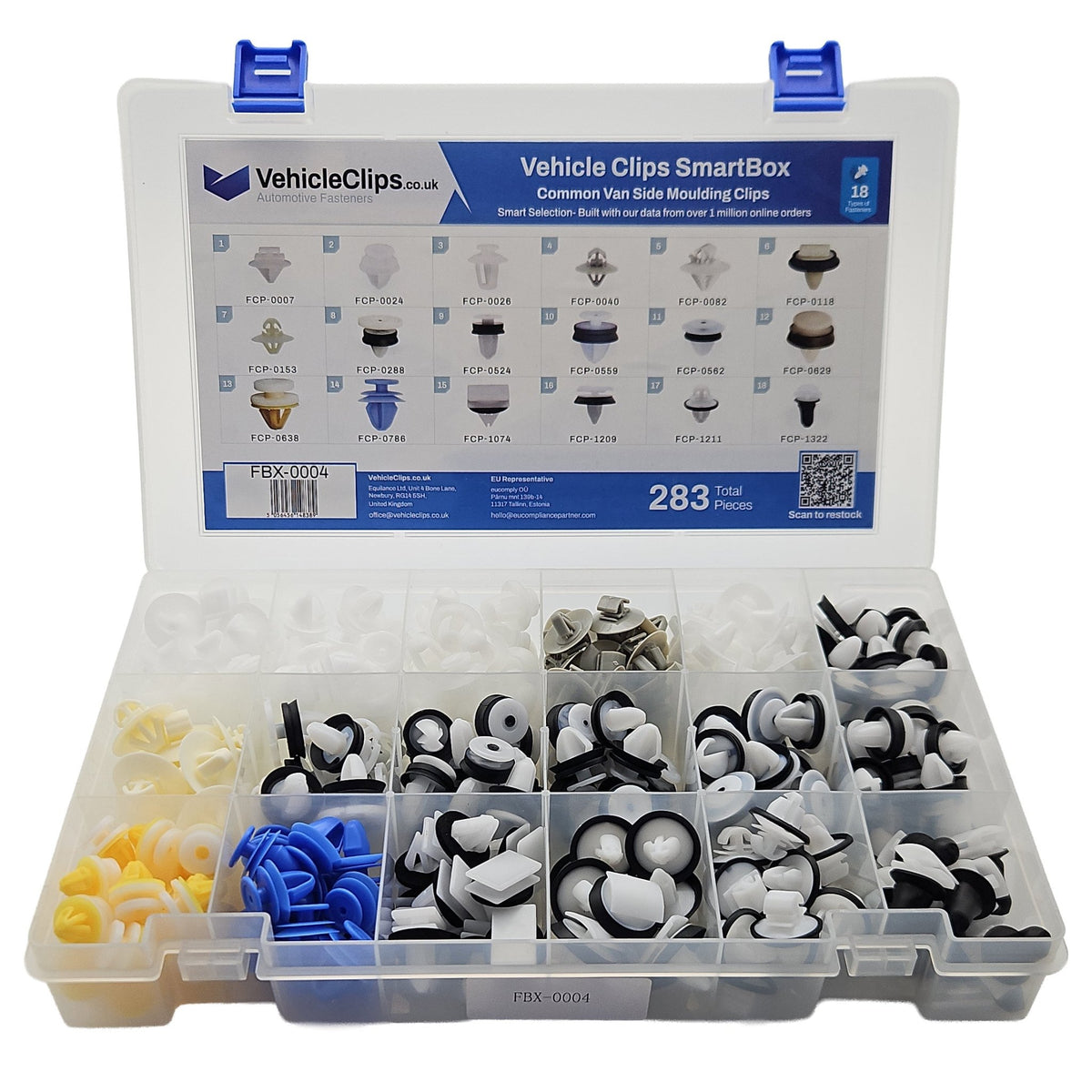 SmartBox Common Van Side Moulding Trim Clips - VehicleClips