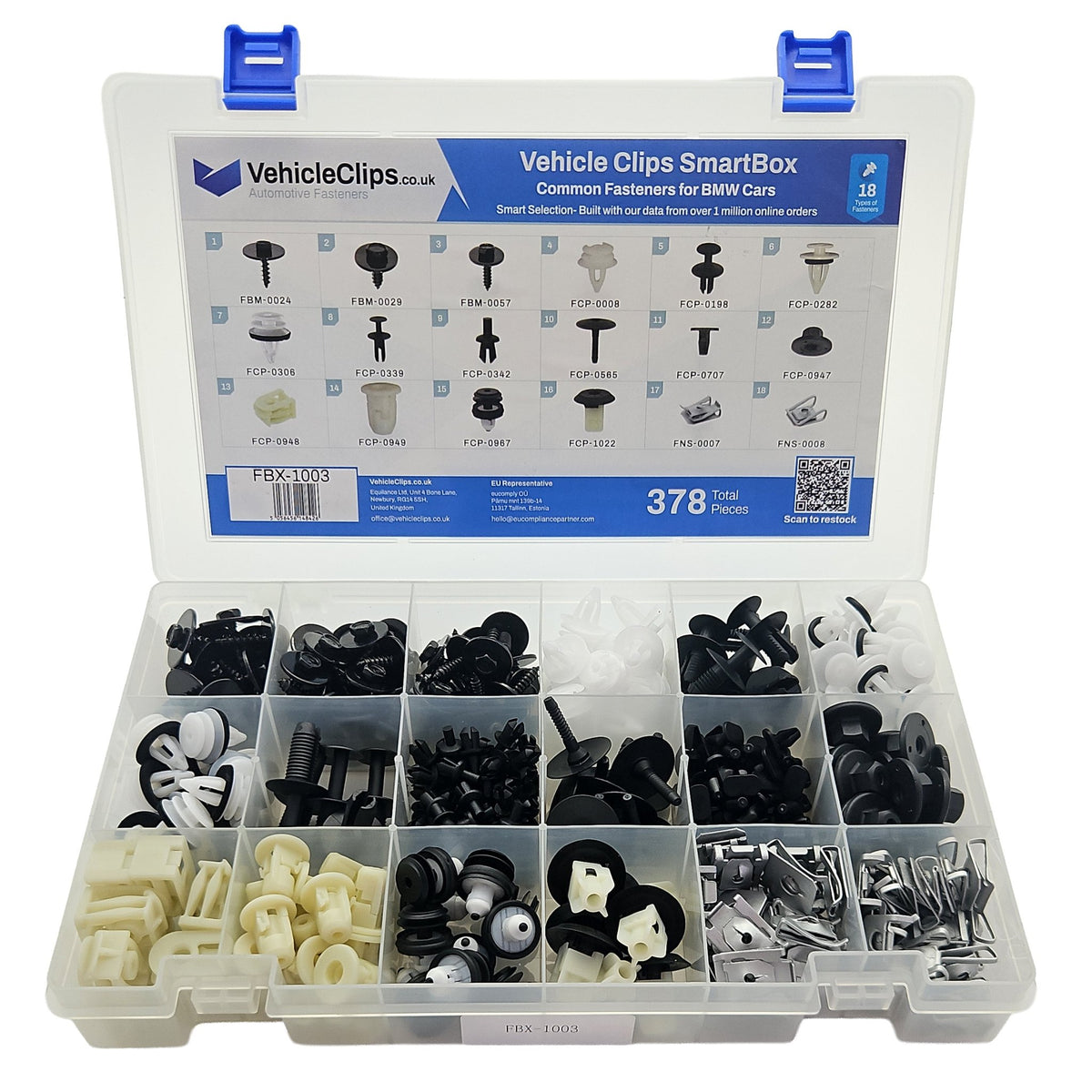 SmartBox Trim Clip & Fastener Assortment for BMW Cars - VehicleClips