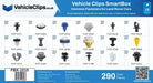 SmartBox Trim Clip & Fastener Assortment for Land Rover Vehicles - VehicleClips