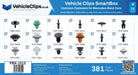 SmartBox Trim Clip & Fastener Assortment for Mercedes-Benz Vehicles - VehicleClips