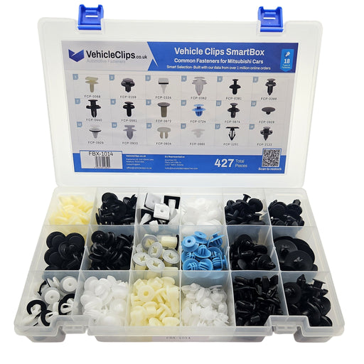 SmartBox Trim Clip & Fastener Assortment for Mitsubishi - VehicleClips